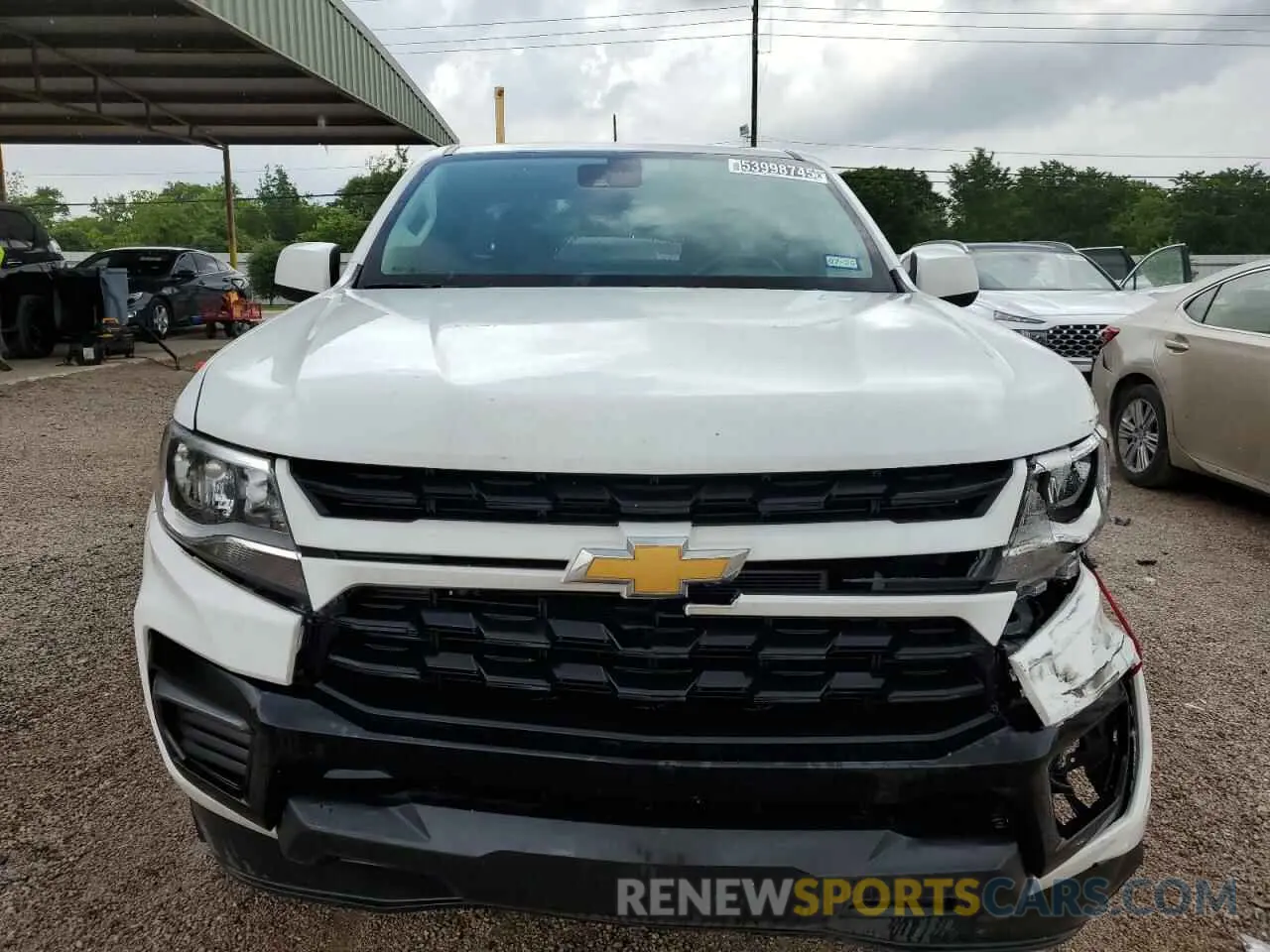5 Photograph of a damaged car 1GCHSCEA7N1247341 CHEVROLET COLORADO 2022