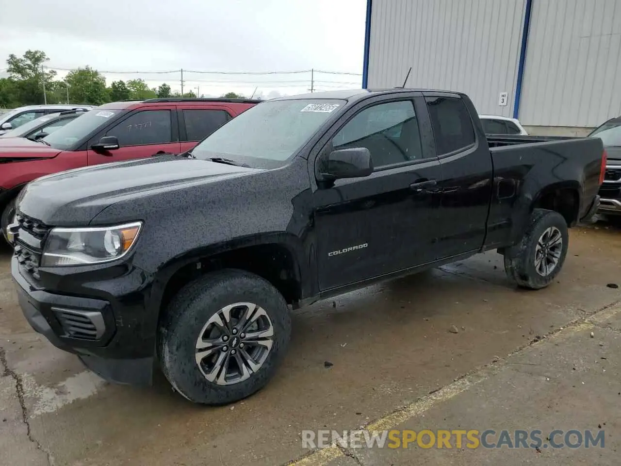 1 Photograph of a damaged car 1GCHSCEA8N1167837 CHEVROLET COLORADO 2022