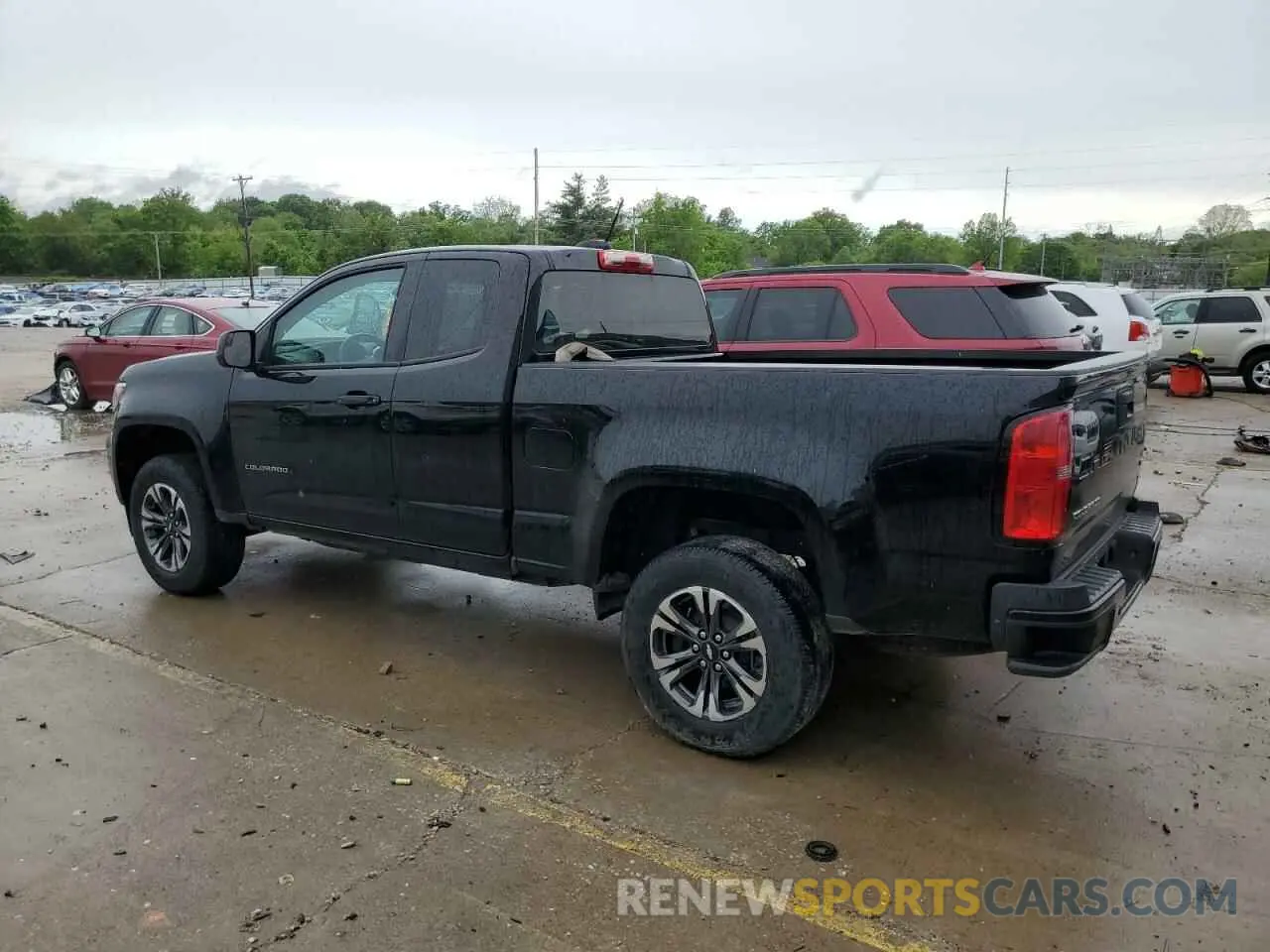 2 Photograph of a damaged car 1GCHSCEA8N1167837 CHEVROLET COLORADO 2022