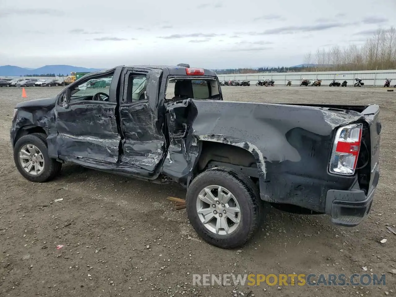 2 Photograph of a damaged car 1GCHSCEA8N1232282 CHEVROLET COLORADO 2022