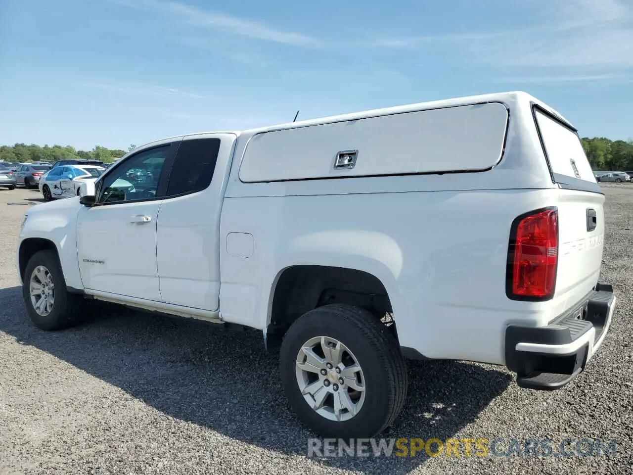 2 Photograph of a damaged car 1GCHSCEA8N1235960 CHEVROLET COLORADO 2022