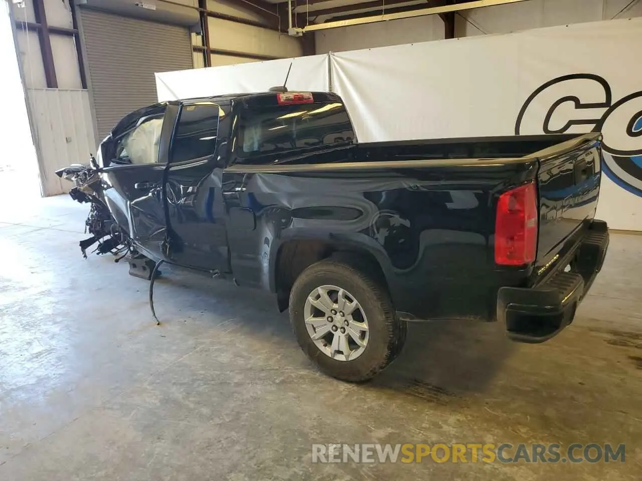 2 Photograph of a damaged car 1GCHSCEA9N1127752 CHEVROLET COLORADO 2022