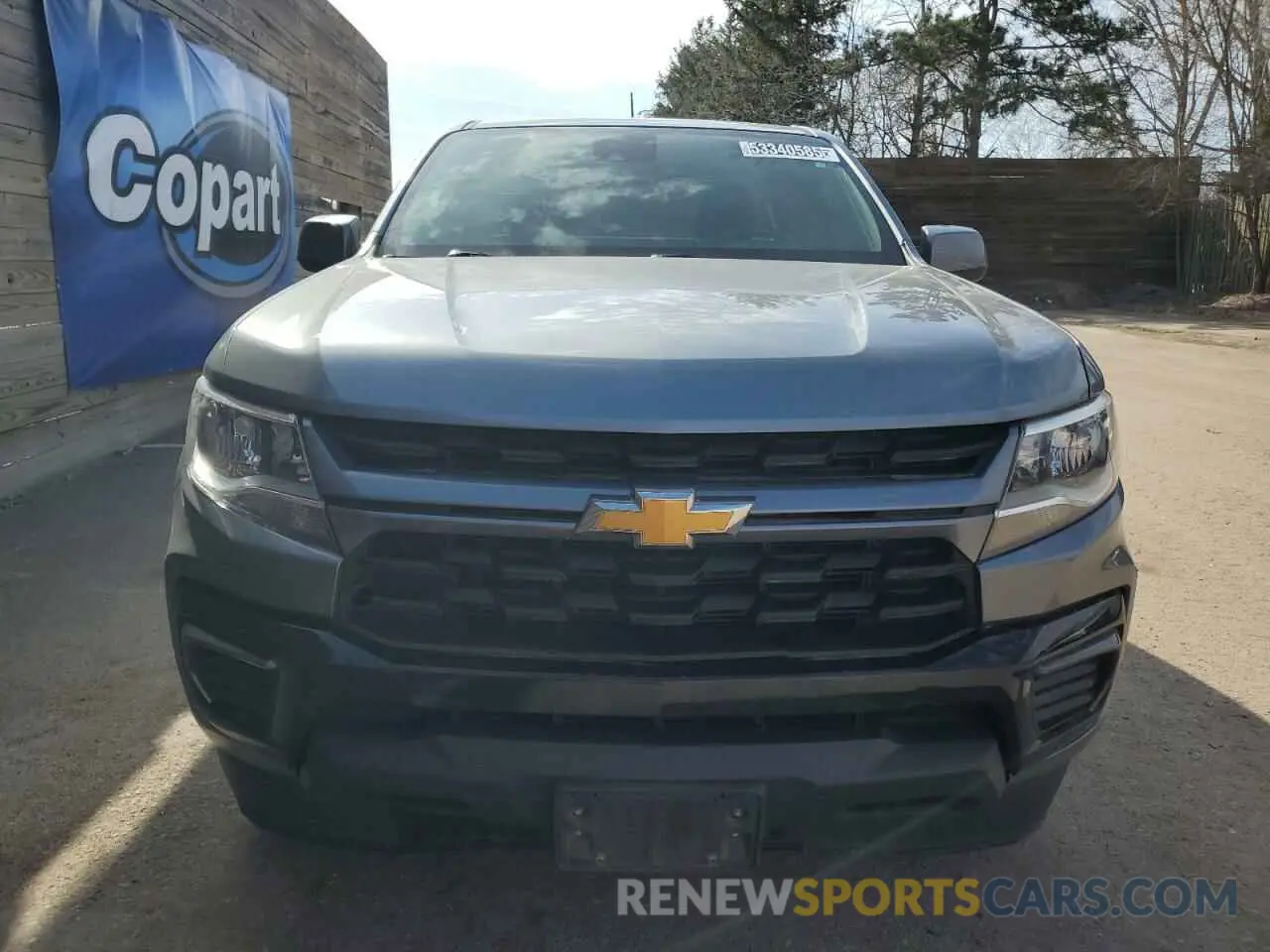 5 Photograph of a damaged car 1GCHSCEA9N1155809 CHEVROLET COLORADO 2022