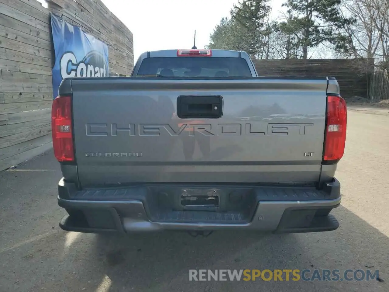 6 Photograph of a damaged car 1GCHSCEA9N1155809 CHEVROLET COLORADO 2022