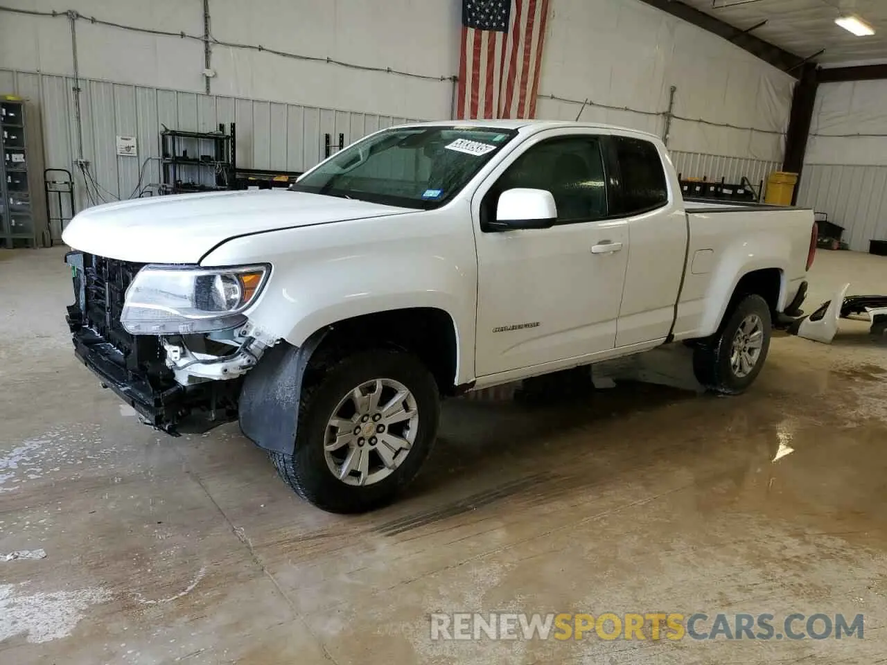 1 Photograph of a damaged car 1GCHSCEA9N1161786 CHEVROLET COLORADO 2022
