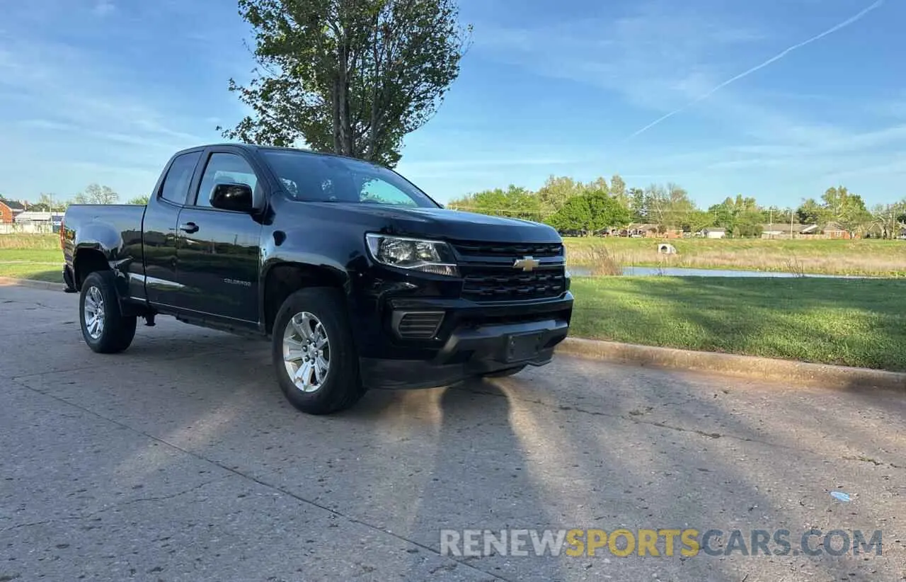 1 Photograph of a damaged car 1GCHSCEA9N1166194 CHEVROLET COLORADO 2022