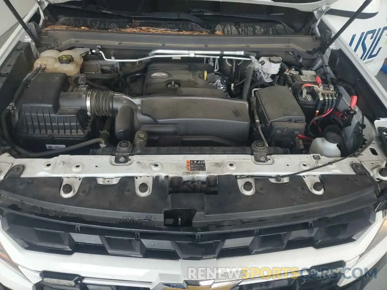 11 Photograph of a damaged car 1GCHSCEAXN1116727 CHEVROLET COLORADO 2022