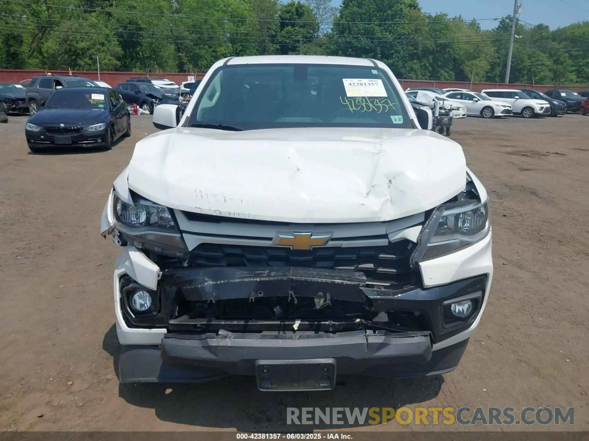 12 Photograph of a damaged car 1GCHSCEN5N1102673 CHEVROLET COLORADO 2022