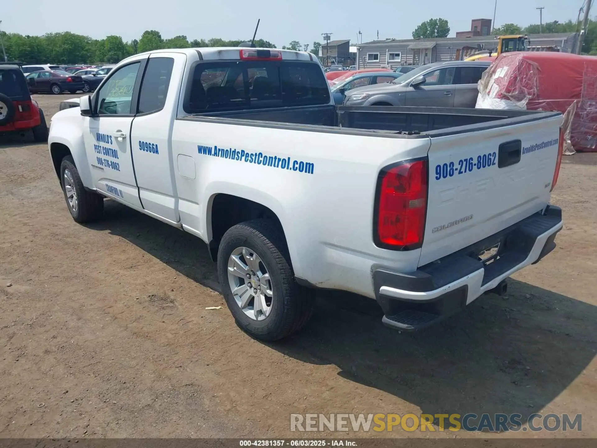 3 Photograph of a damaged car 1GCHSCEN5N1102673 CHEVROLET COLORADO 2022