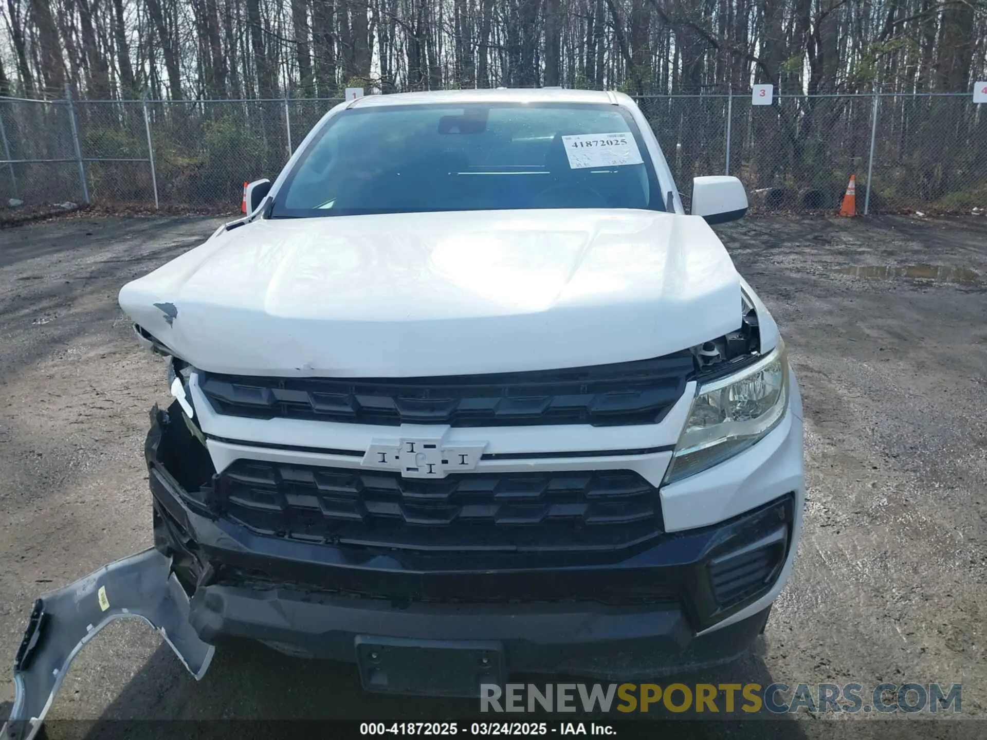 12 Photograph of a damaged car 1GCHSCEN6N1128845 CHEVROLET COLORADO 2022