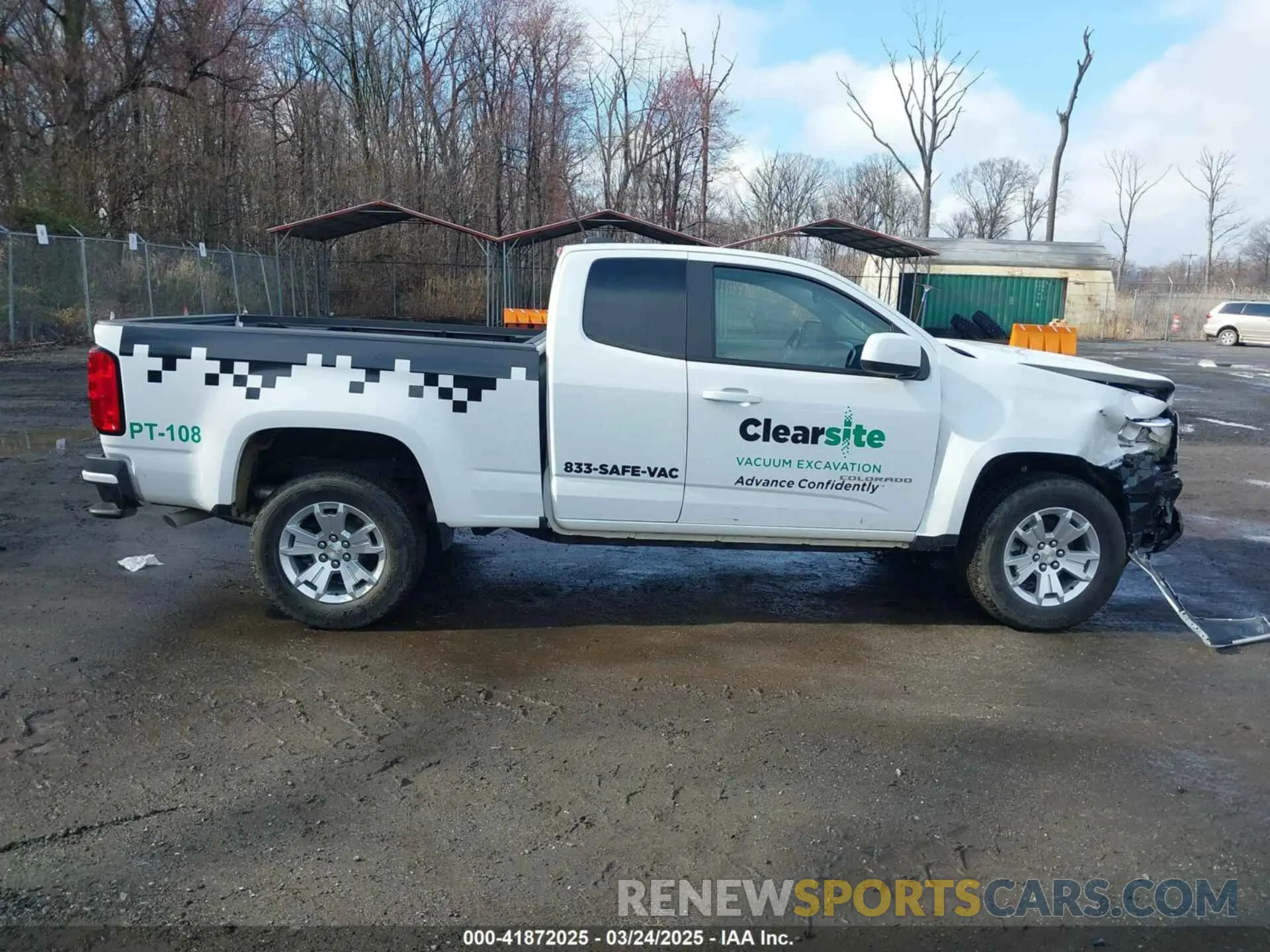 13 Photograph of a damaged car 1GCHSCEN6N1128845 CHEVROLET COLORADO 2022