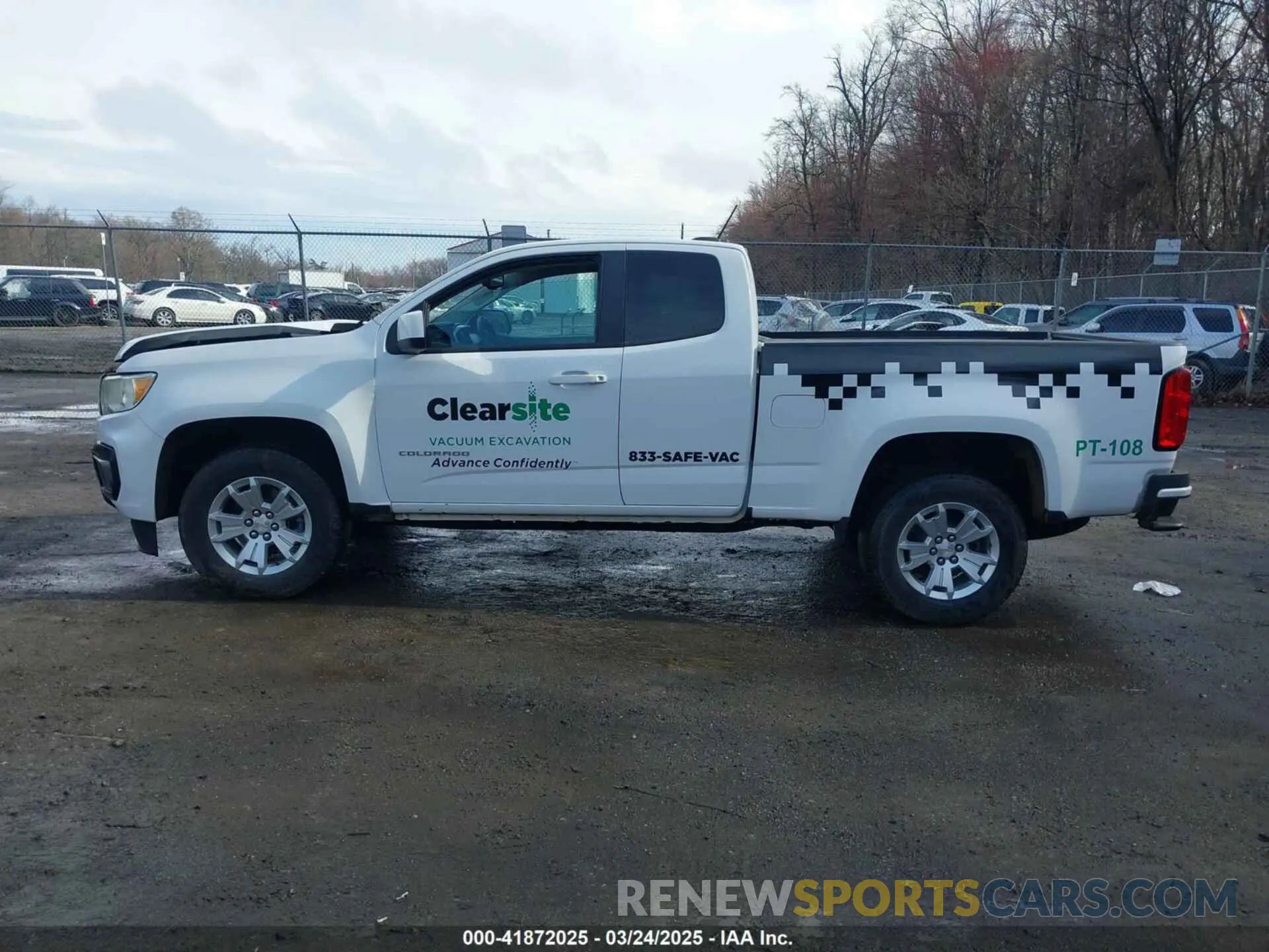 14 Photograph of a damaged car 1GCHSCEN6N1128845 CHEVROLET COLORADO 2022