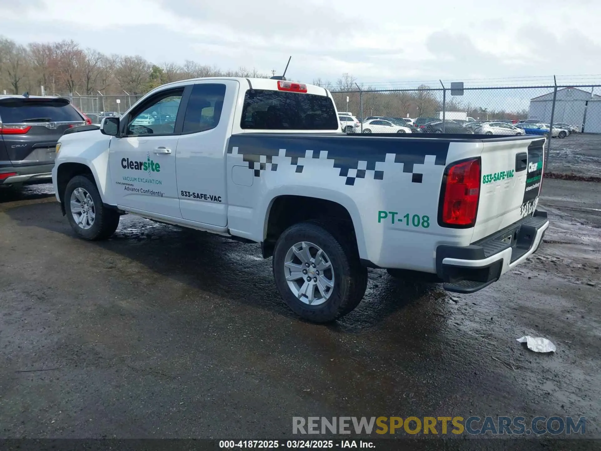 3 Photograph of a damaged car 1GCHSCEN6N1128845 CHEVROLET COLORADO 2022