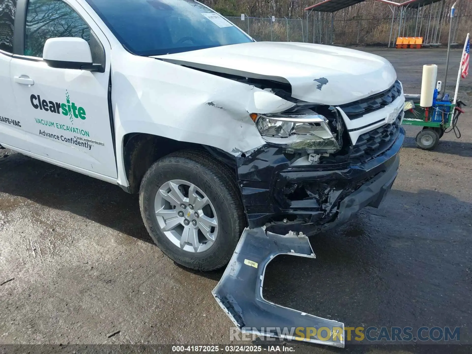 6 Photograph of a damaged car 1GCHSCEN6N1128845 CHEVROLET COLORADO 2022