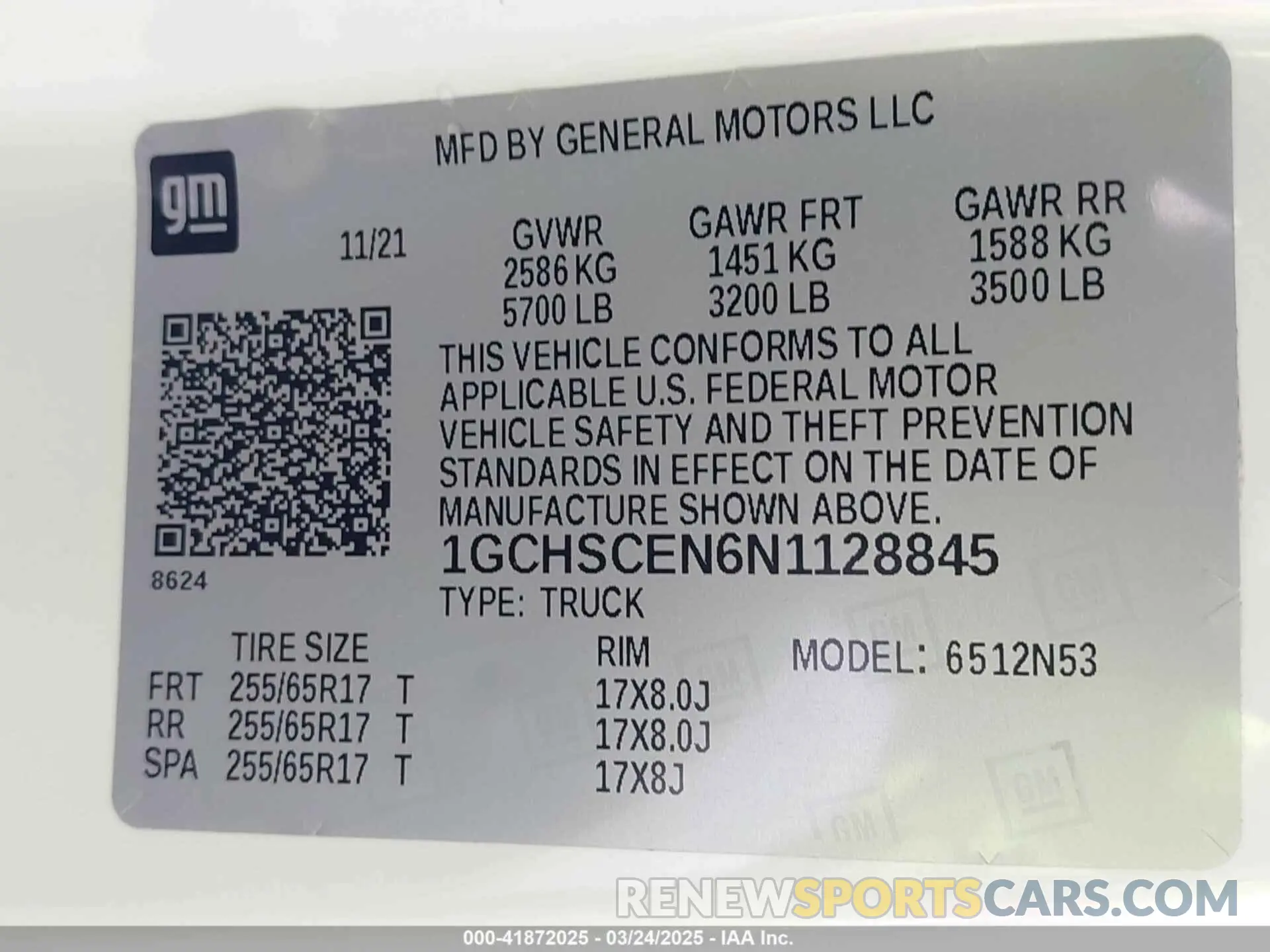 9 Photograph of a damaged car 1GCHSCEN6N1128845 CHEVROLET COLORADO 2022
