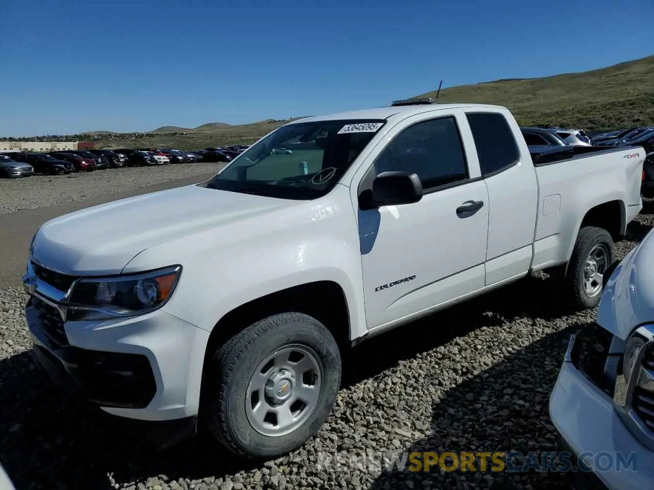 1 Photograph of a damaged car 1GCHTBEA9N1304386 CHEVROLET COLORADO 2022