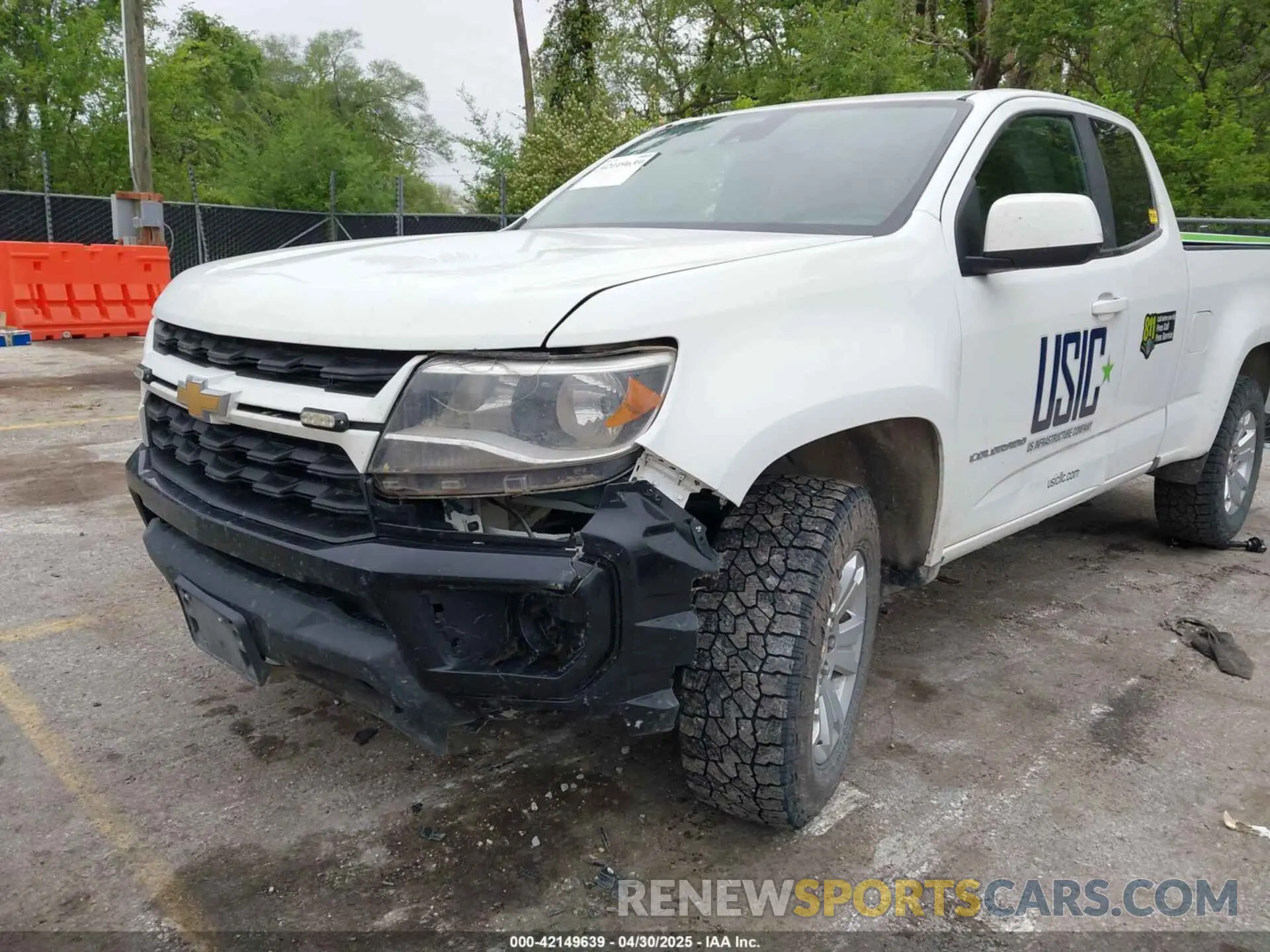 6 Photograph of a damaged car 1GCHTCEA4N1116087 CHEVROLET COLORADO 2022