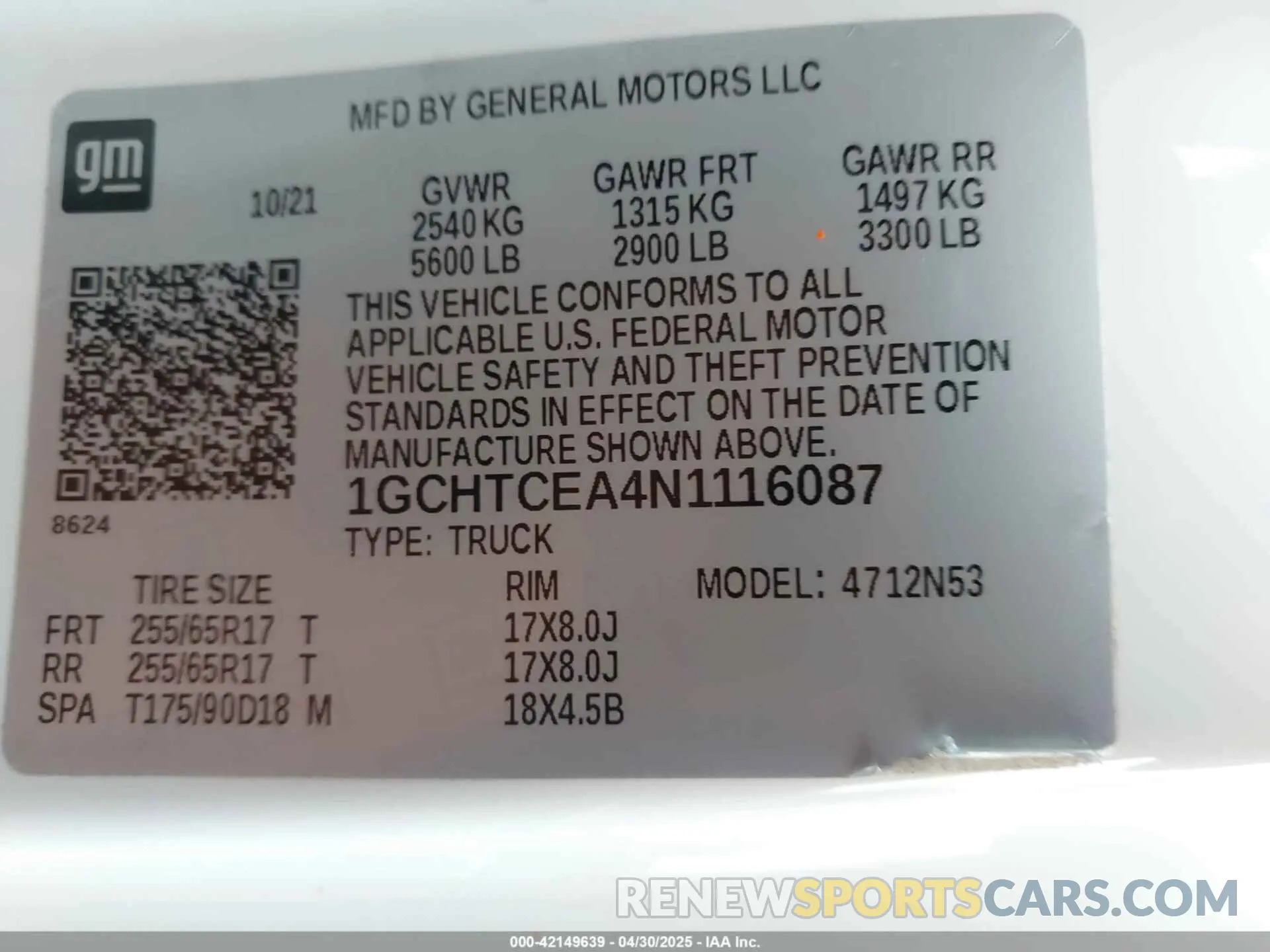9 Photograph of a damaged car 1GCHTCEA4N1116087 CHEVROLET COLORADO 2022