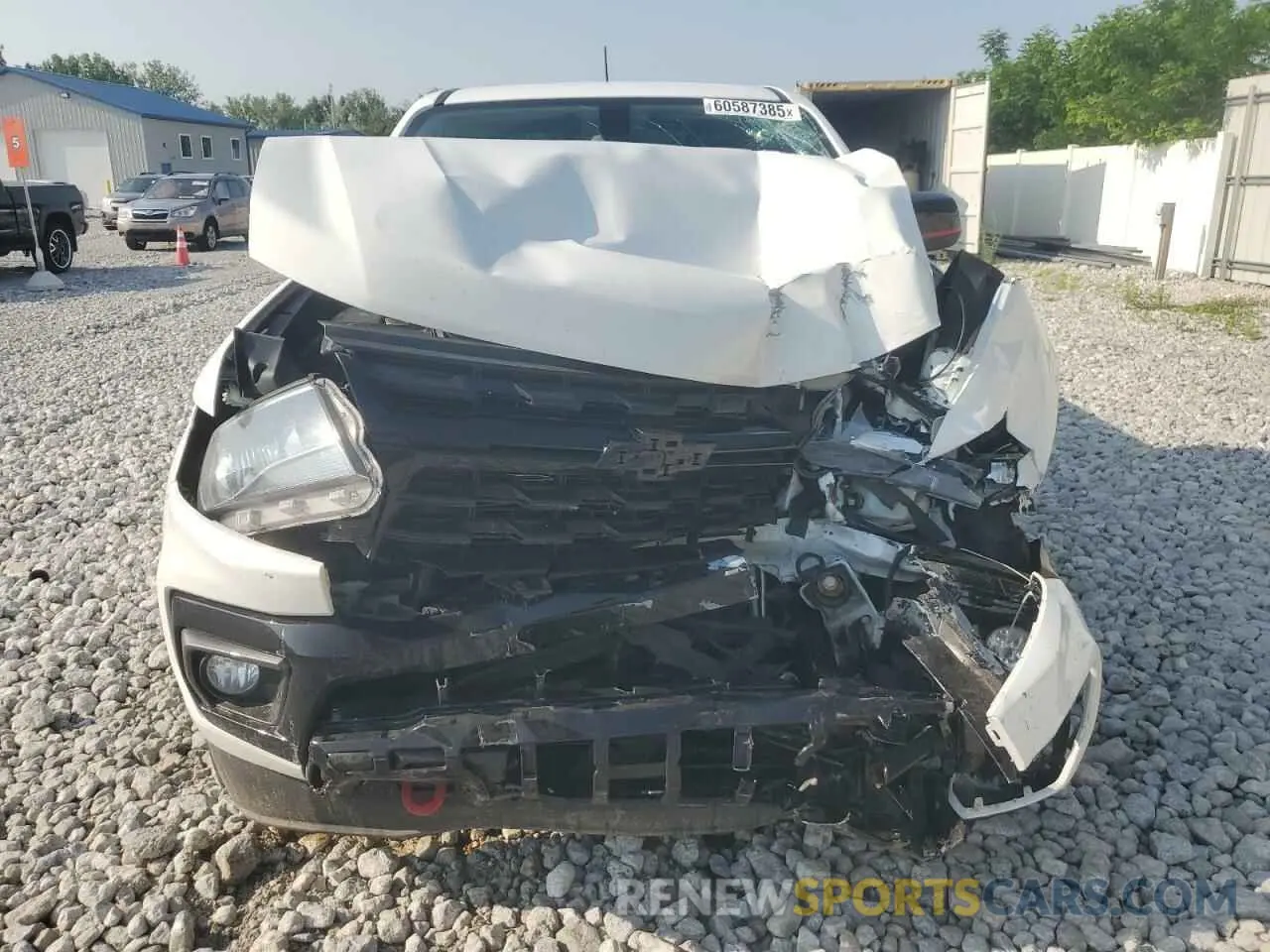 5 Photograph of a damaged car 1GCHTCEN0N1129406 CHEVROLET COLORADO 2022