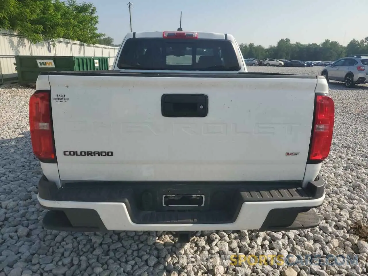6 Photograph of a damaged car 1GCHTCEN0N1129406 CHEVROLET COLORADO 2022