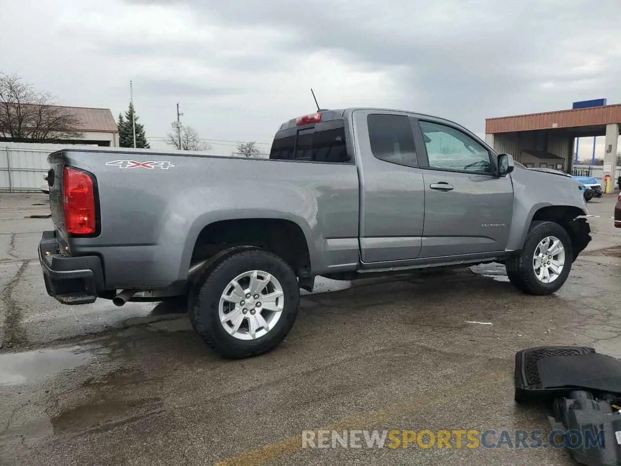 3 Photograph of a damaged car 1GCHTCEN1N1204646 CHEVROLET COLORADO 2022