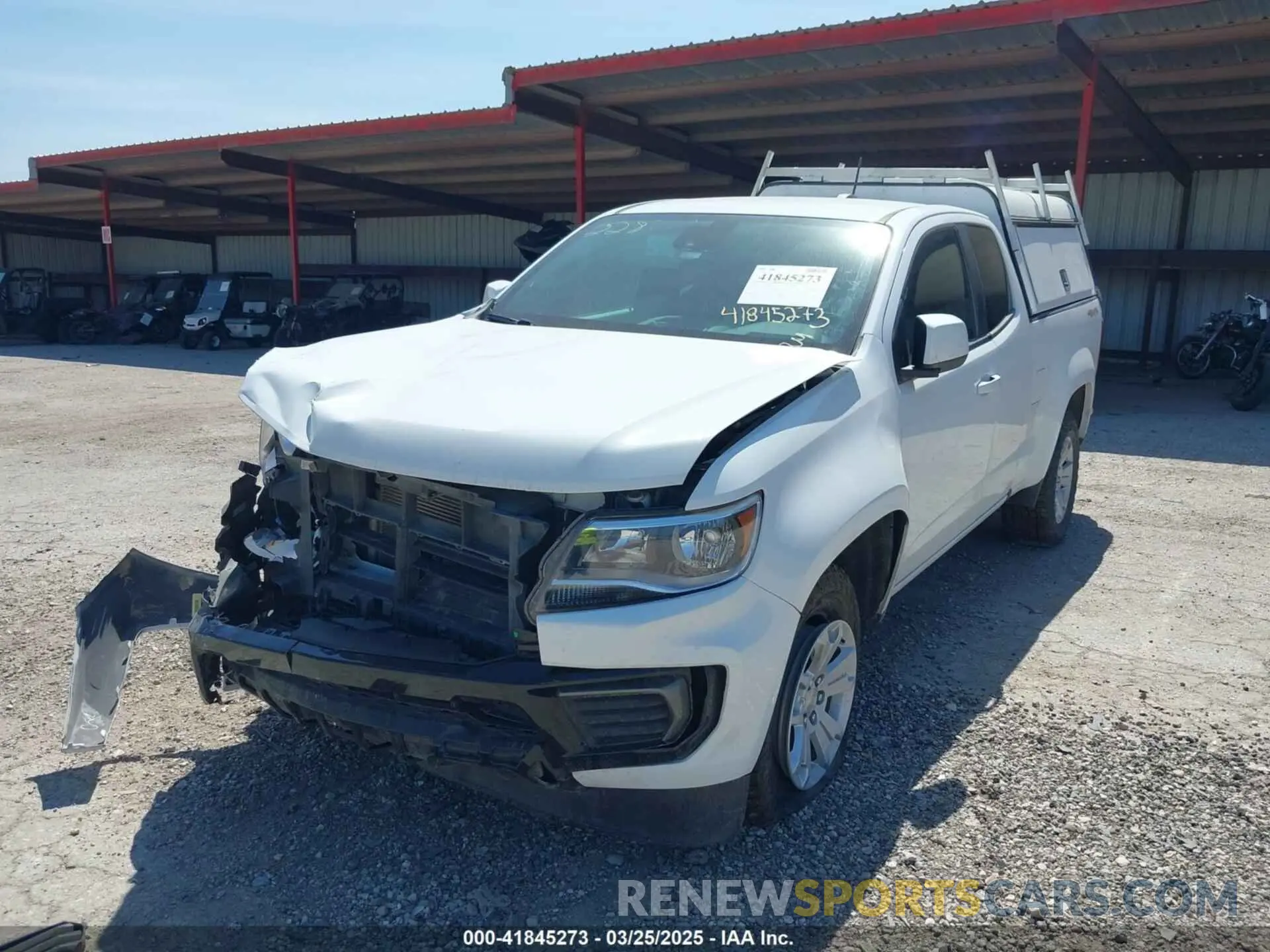 2 Photograph of a damaged car 1GCHTCEN5N1152745 CHEVROLET COLORADO 2022