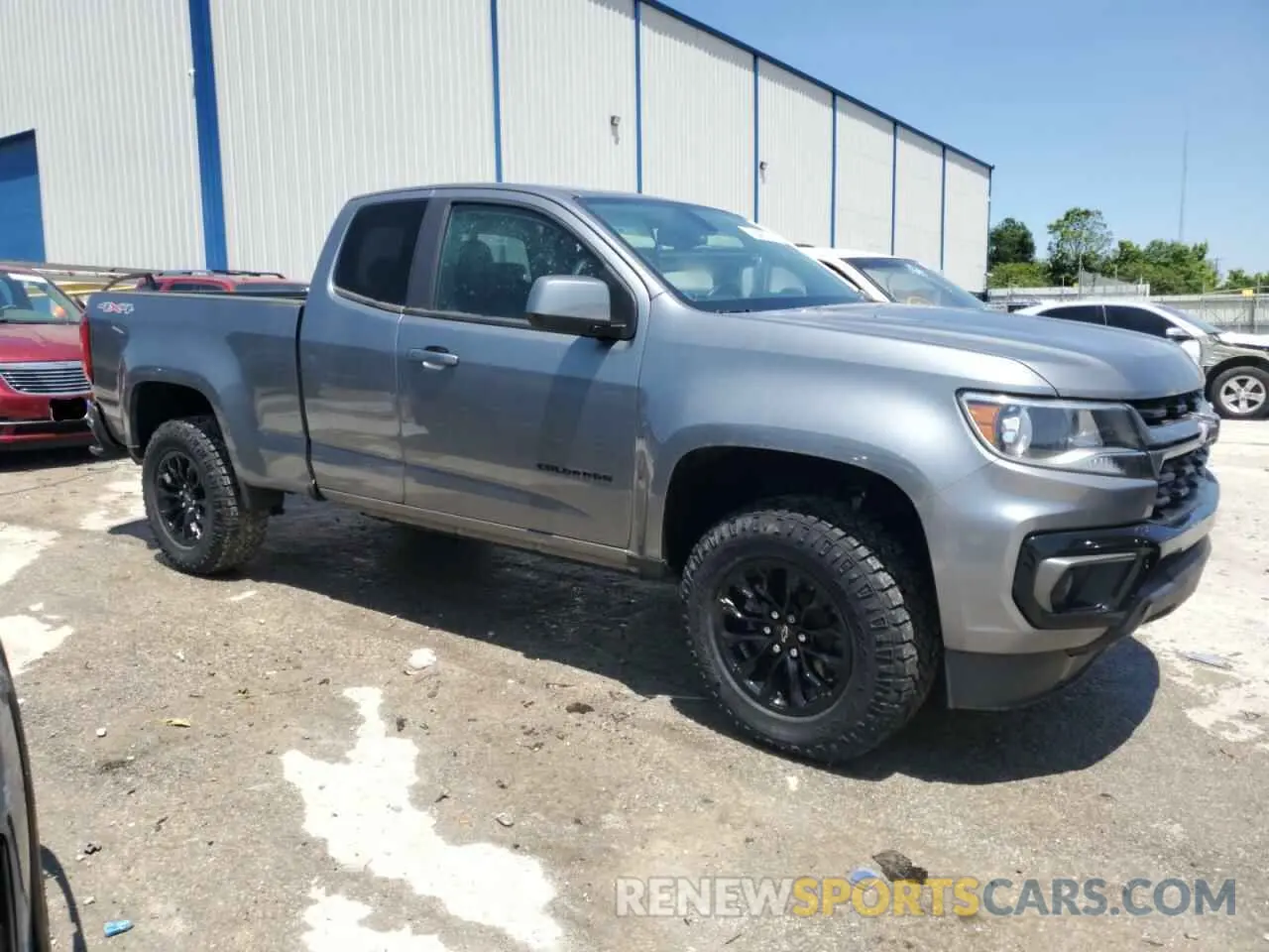 4 Photograph of a damaged car 1GCHTCEN7N1108505 CHEVROLET COLORADO 2022