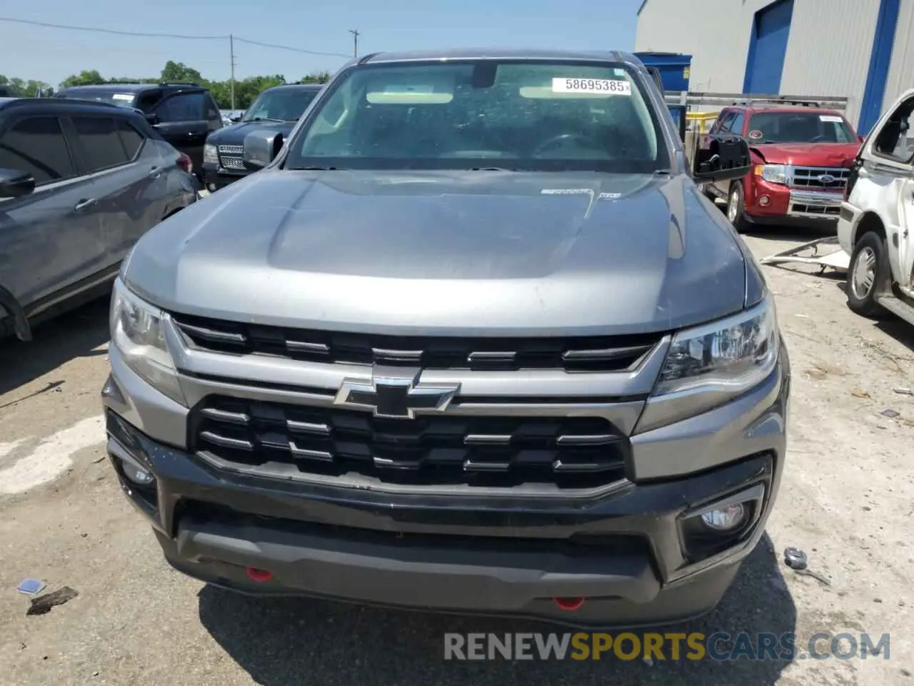 5 Photograph of a damaged car 1GCHTCEN7N1108505 CHEVROLET COLORADO 2022