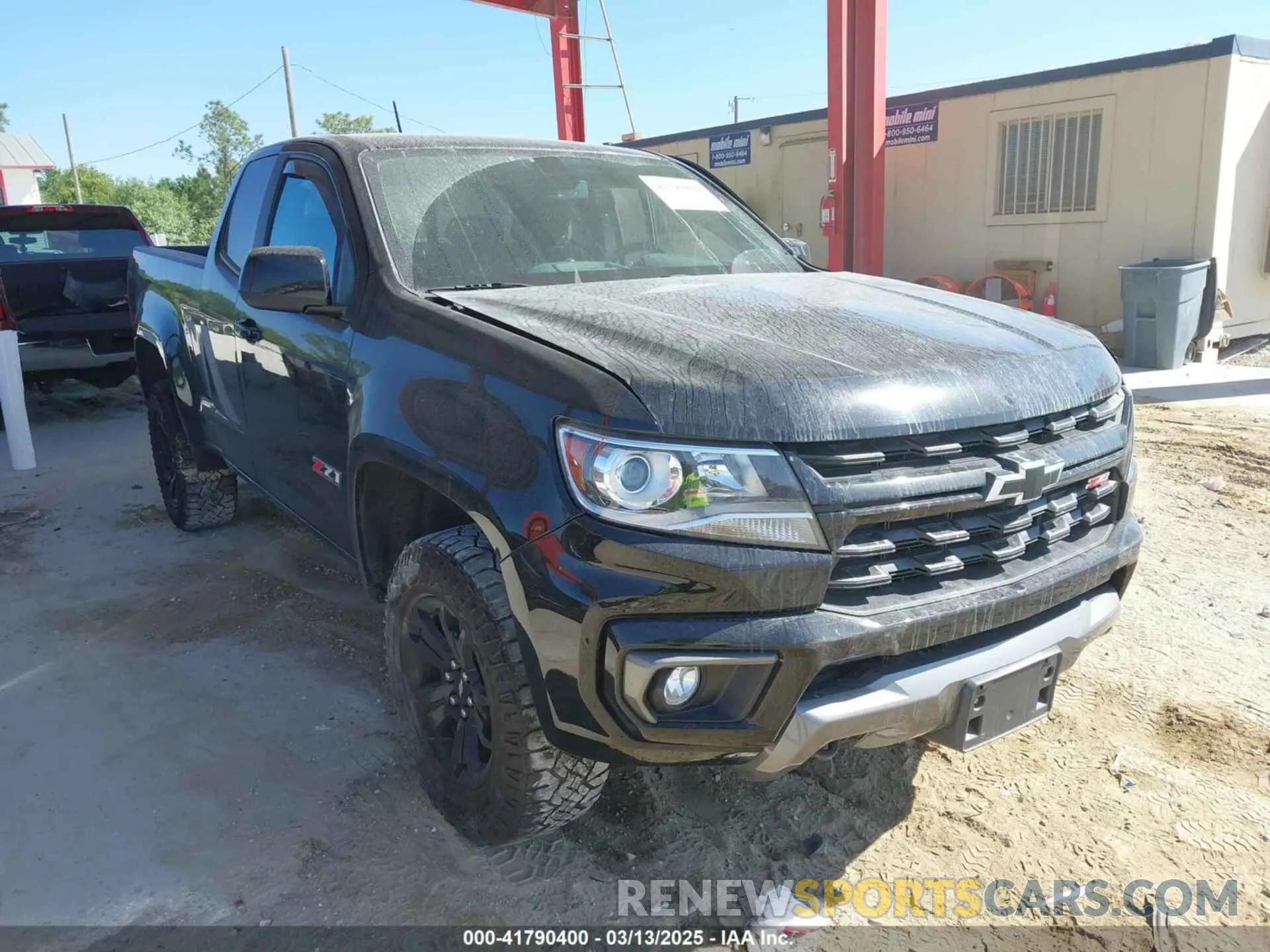 1 Photograph of a damaged car 1GCHTDEN2N1198149 CHEVROLET COLORADO 2022