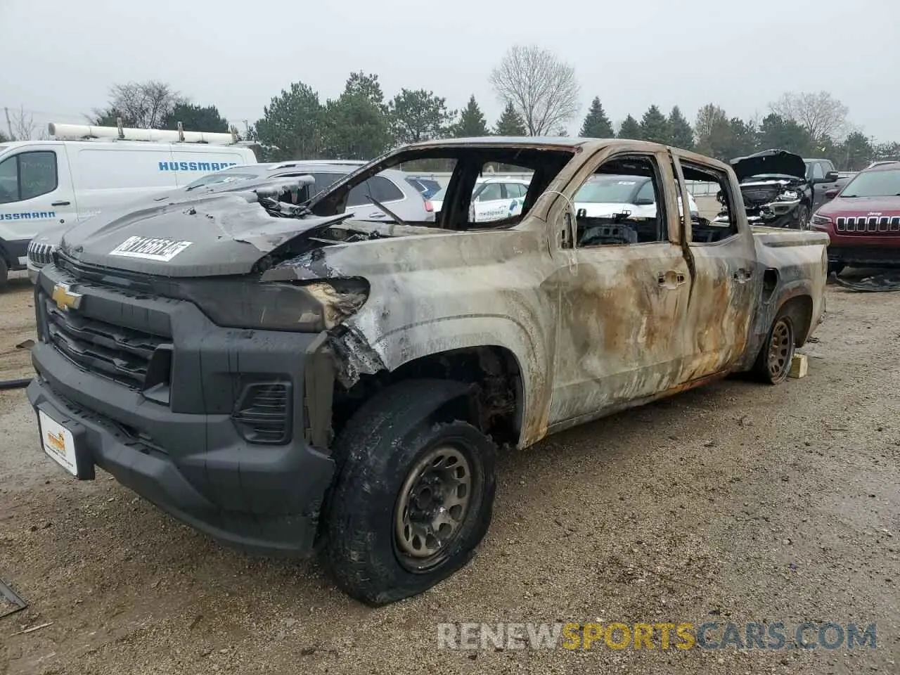 1 Photograph of a damaged car 1GCGSBEC1P1265389 CHEVROLET COLORADO 2023