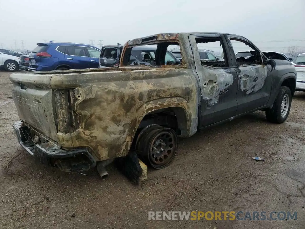 3 Photograph of a damaged car 1GCGSBEC1P1265389 CHEVROLET COLORADO 2023