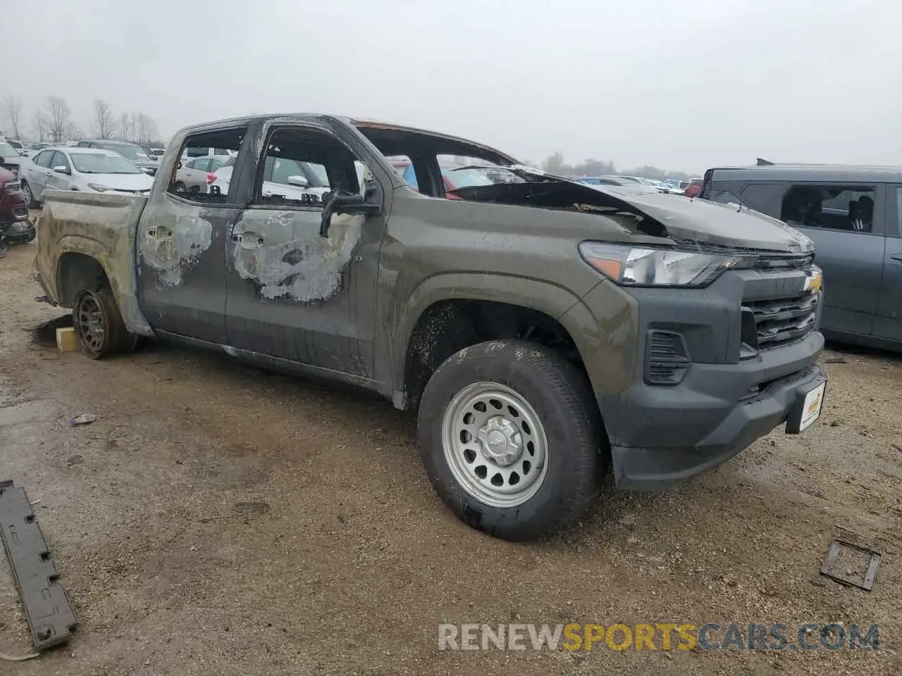 4 Photograph of a damaged car 1GCGSBEC1P1265389 CHEVROLET COLORADO 2023