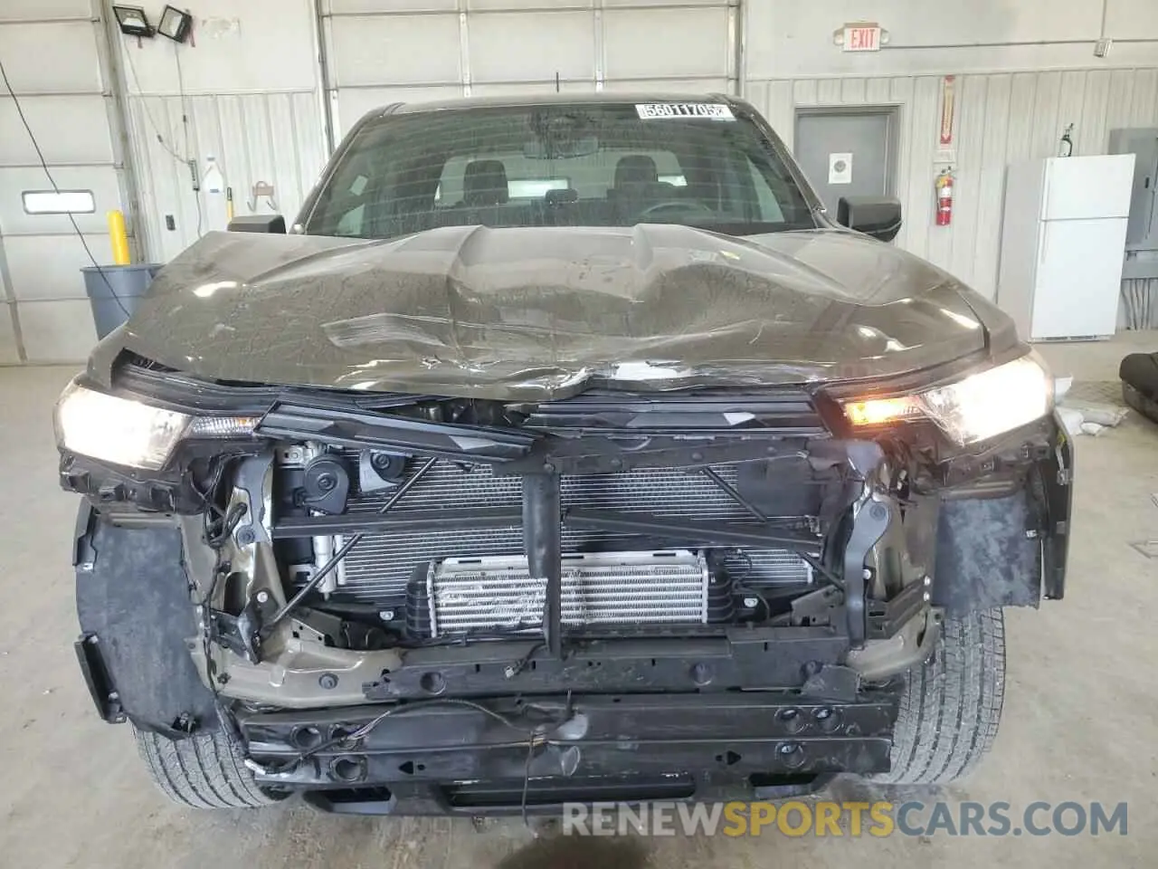 5 Photograph of a damaged car 1GCGSBEC3P1262140 CHEVROLET COLORADO 2023