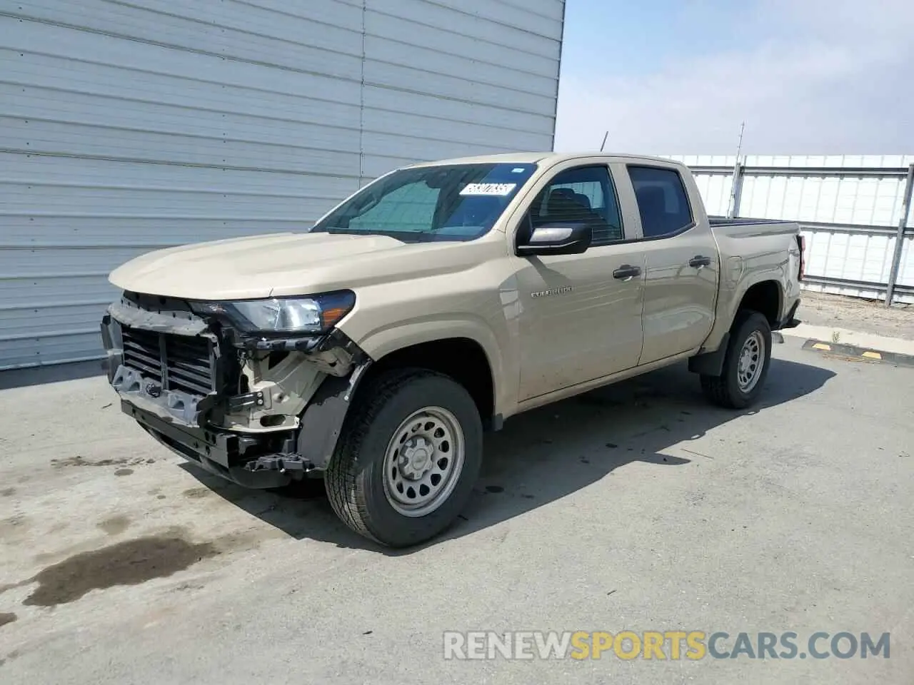 1 Photograph of a damaged car 1GCGSBEC6P1170780 CHEVROLET COLORADO 2023