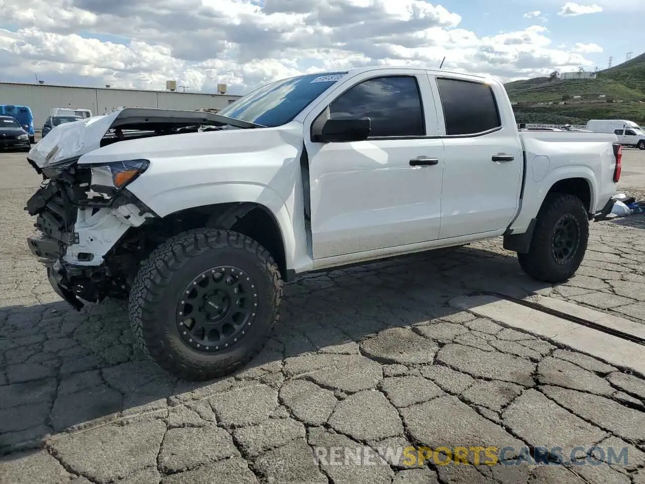1 Photograph of a damaged car 1GCGSBEC8P1134119 CHEVROLET COLORADO 2023