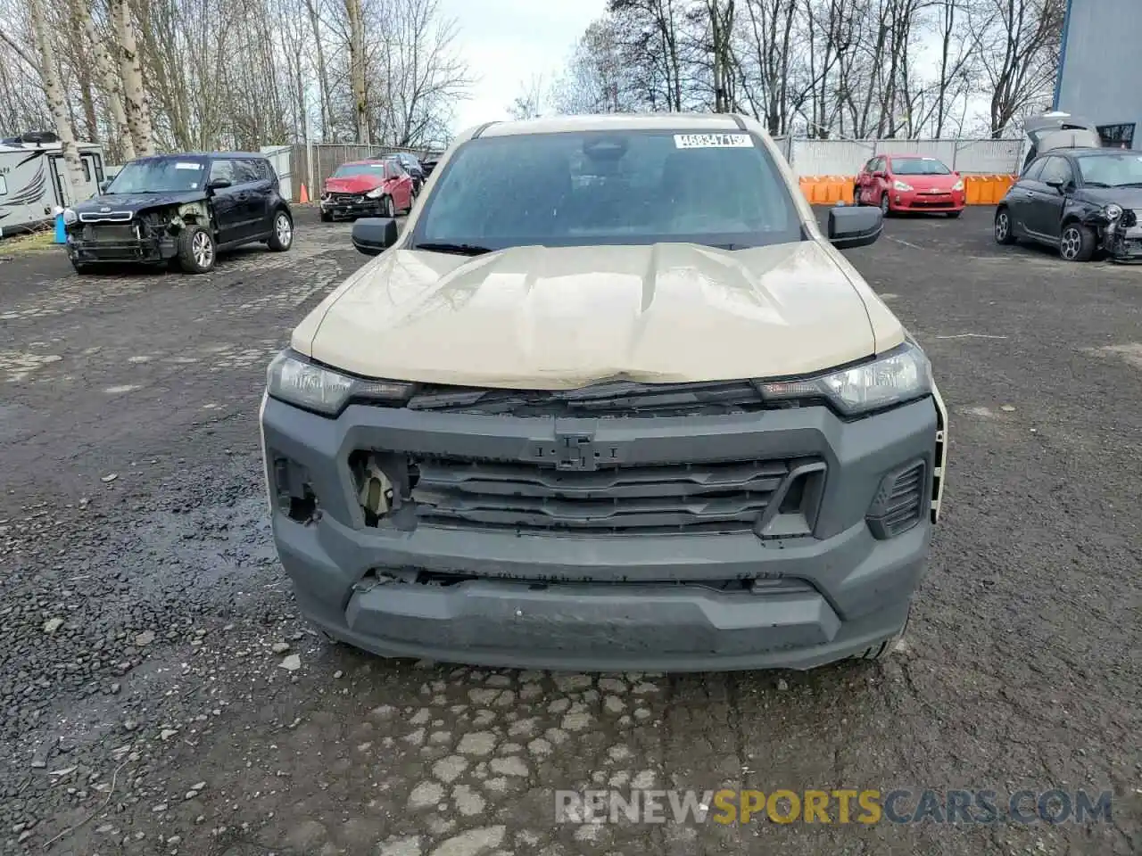 5 Photograph of a damaged car 1GCGSBEC8P1170893 CHEVROLET COLORADO 2023