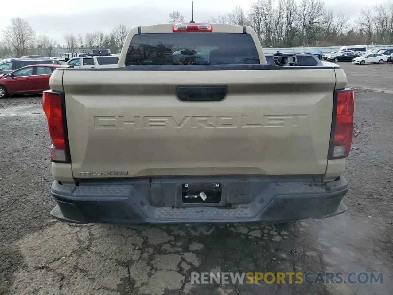 6 Photograph of a damaged car 1GCGSBEC8P1170893 CHEVROLET COLORADO 2023