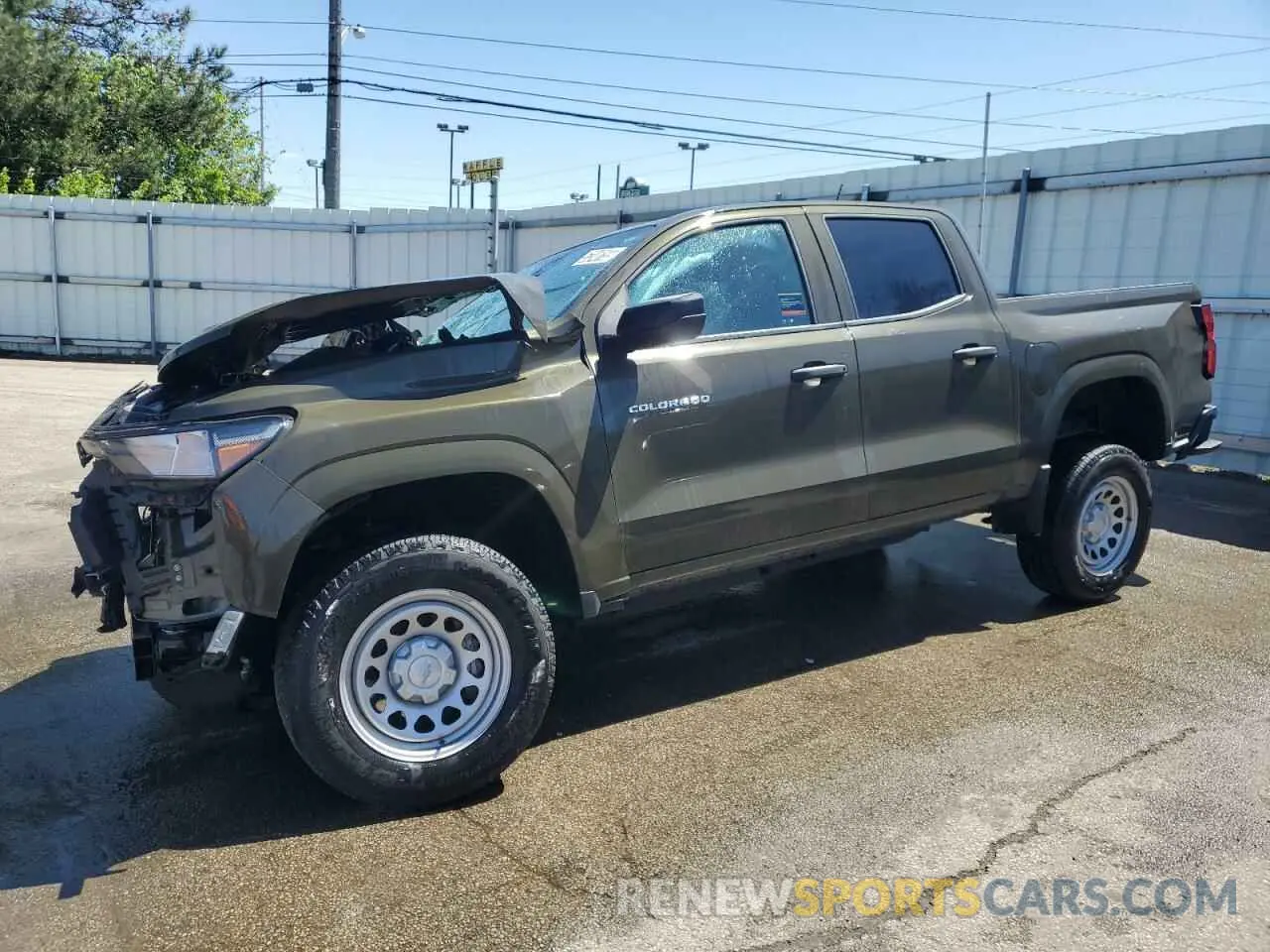 1 Photograph of a damaged car 1GCGSBEC8P1172899 CHEVROLET COLORADO 2023