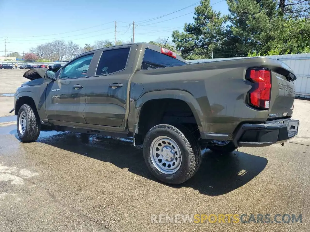 2 Photograph of a damaged car 1GCGSBEC8P1172899 CHEVROLET COLORADO 2023