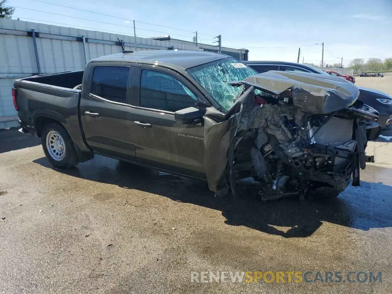 4 Photograph of a damaged car 1GCGSBEC8P1172899 CHEVROLET COLORADO 2023