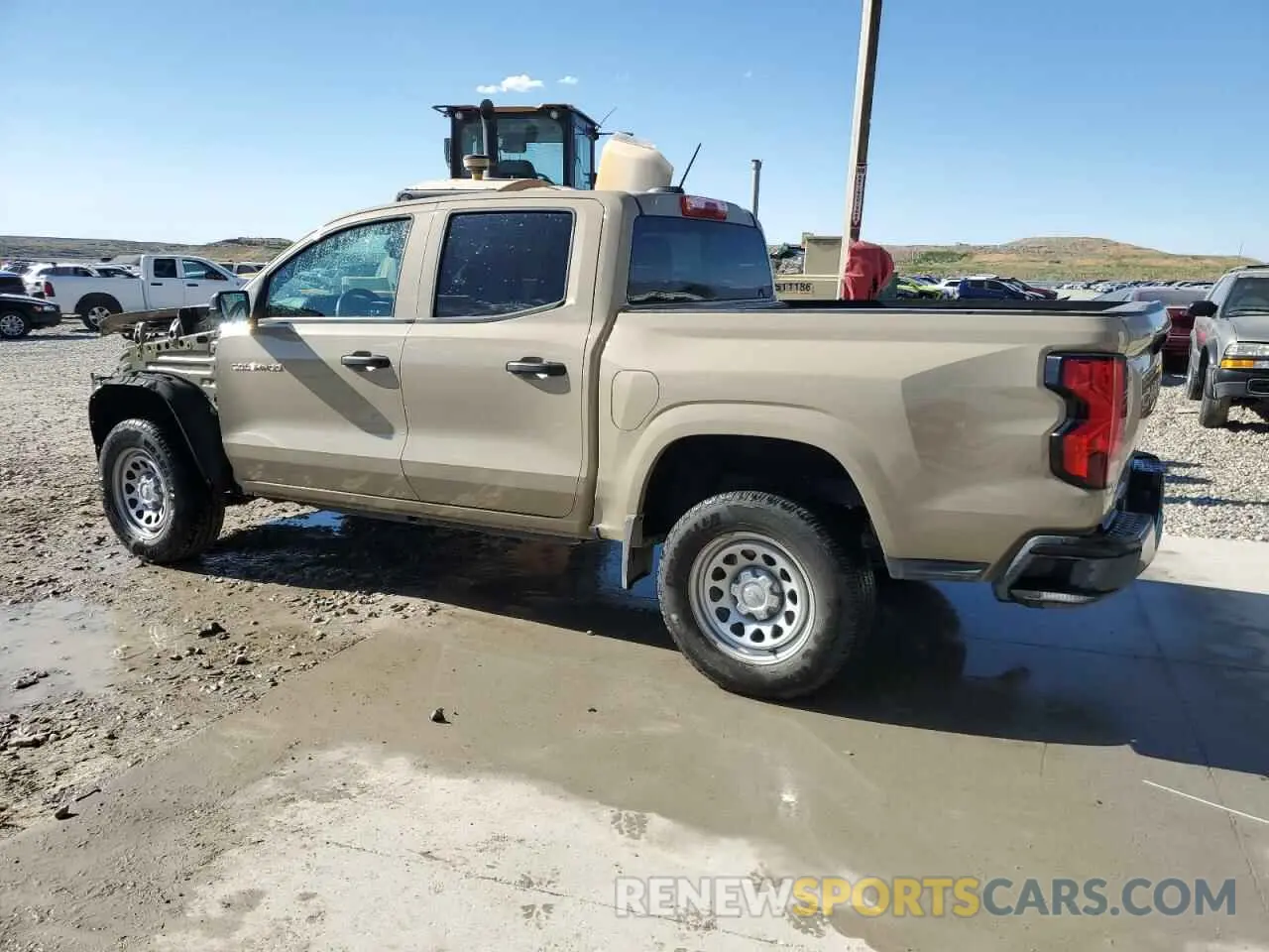 2 Photograph of a damaged car 1GCGSBEC8P1260447 CHEVROLET COLORADO 2023