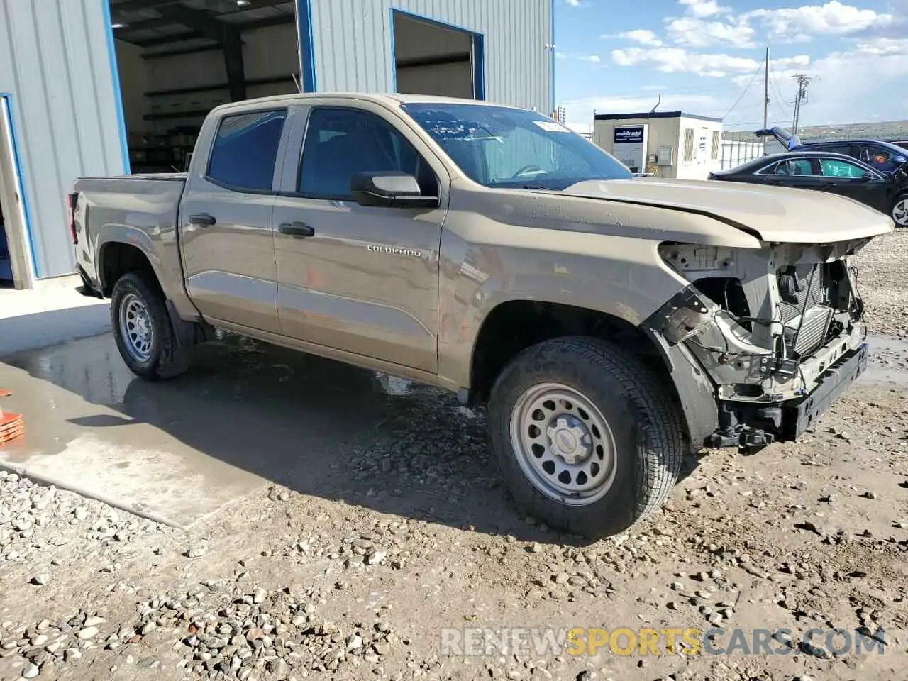 4 Photograph of a damaged car 1GCGSBEC8P1260447 CHEVROLET COLORADO 2023