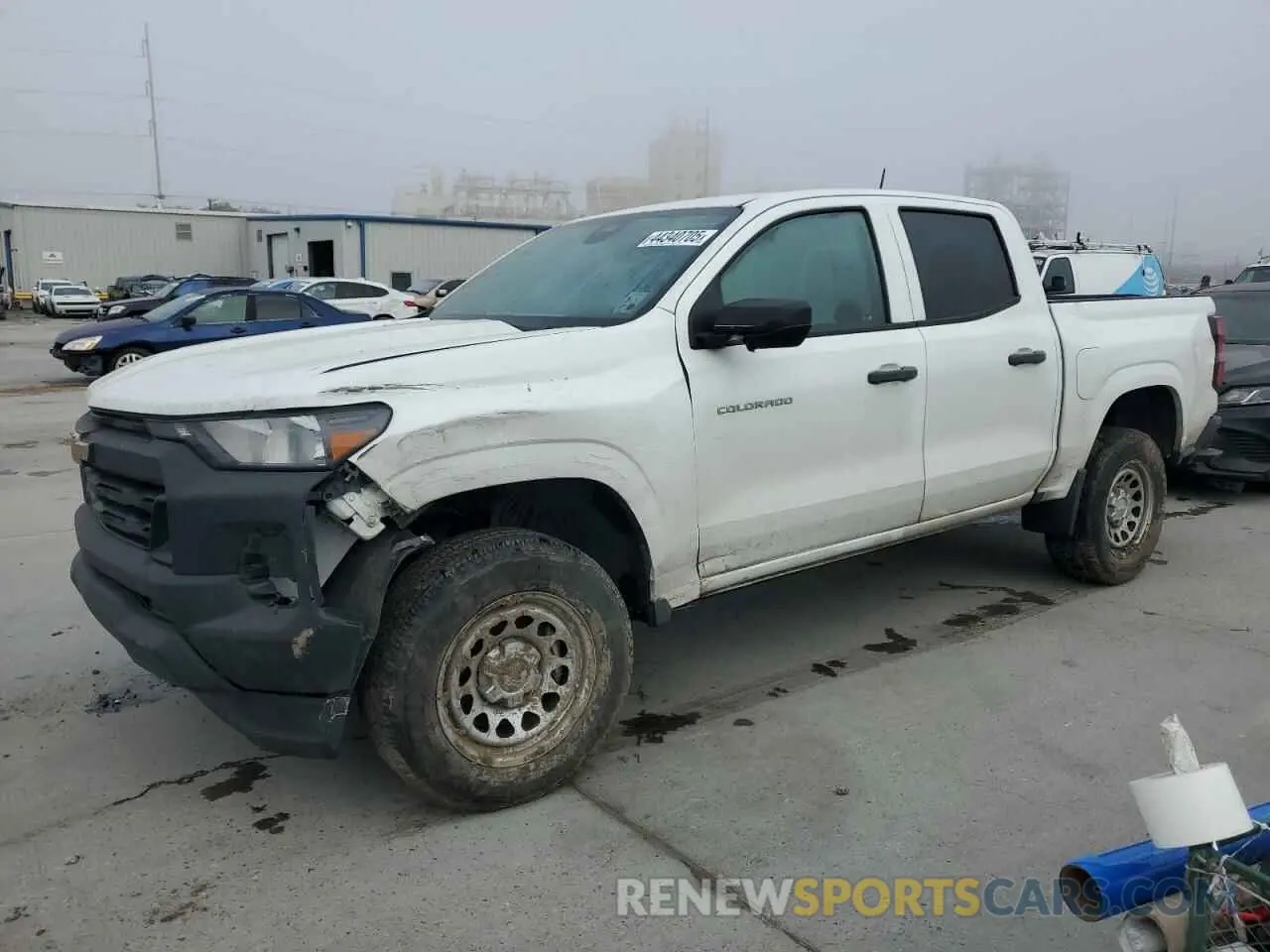 1 Photograph of a damaged car 1GCGSBECXP1207295 CHEVROLET COLORADO 2023