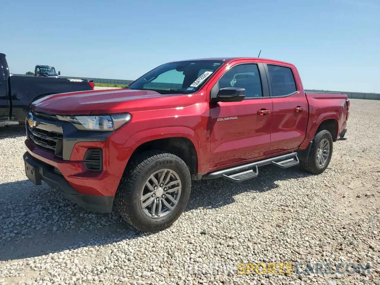 1 Photograph of a damaged car 1GCGSCEC2P1234769 CHEVROLET COLORADO 2023