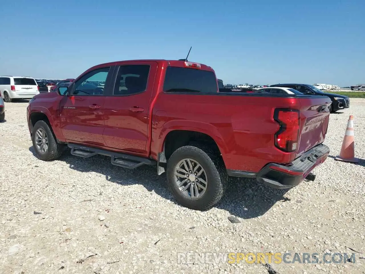2 Photograph of a damaged car 1GCGSCEC2P1234769 CHEVROLET COLORADO 2023