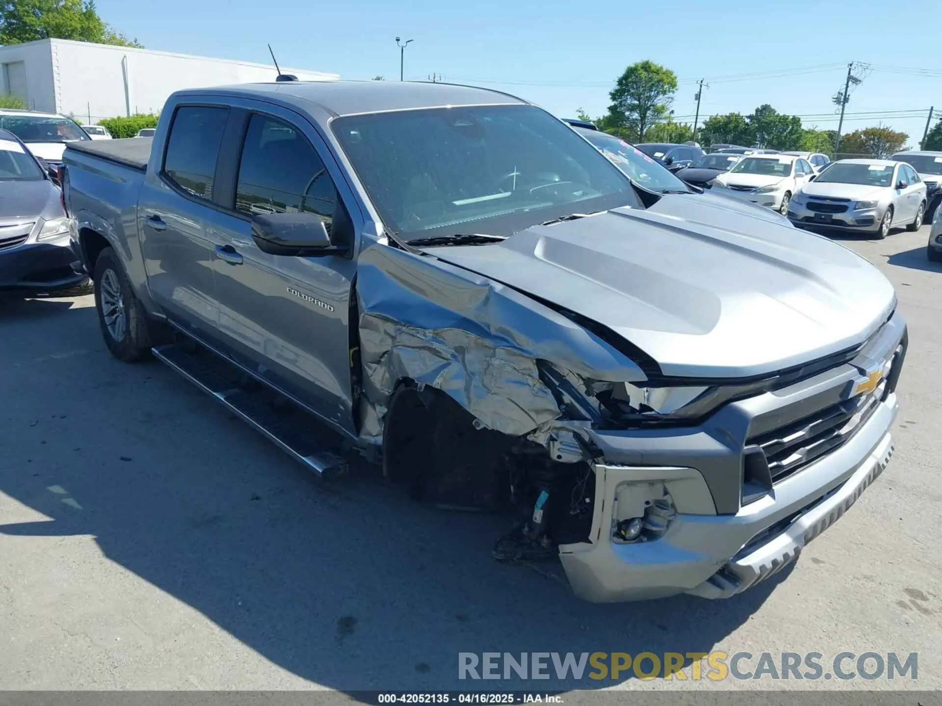 1 Photograph of a damaged car 1GCGSCEC8P1219709 CHEVROLET COLORADO 2023