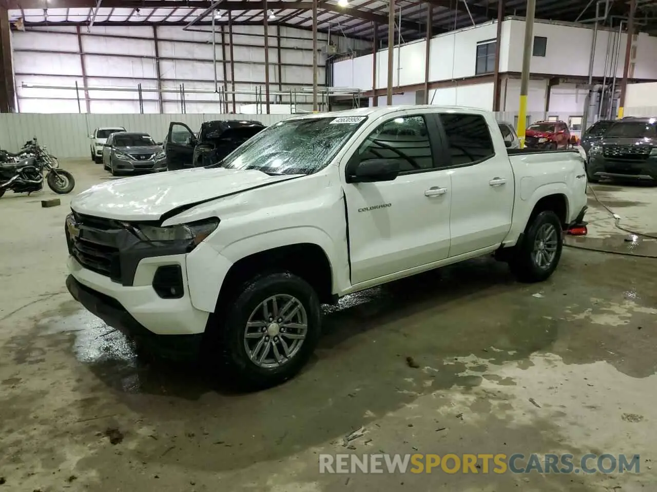 1 Photograph of a damaged car 1GCGTCEC6P1226946 CHEVROLET COLORADO 2023
