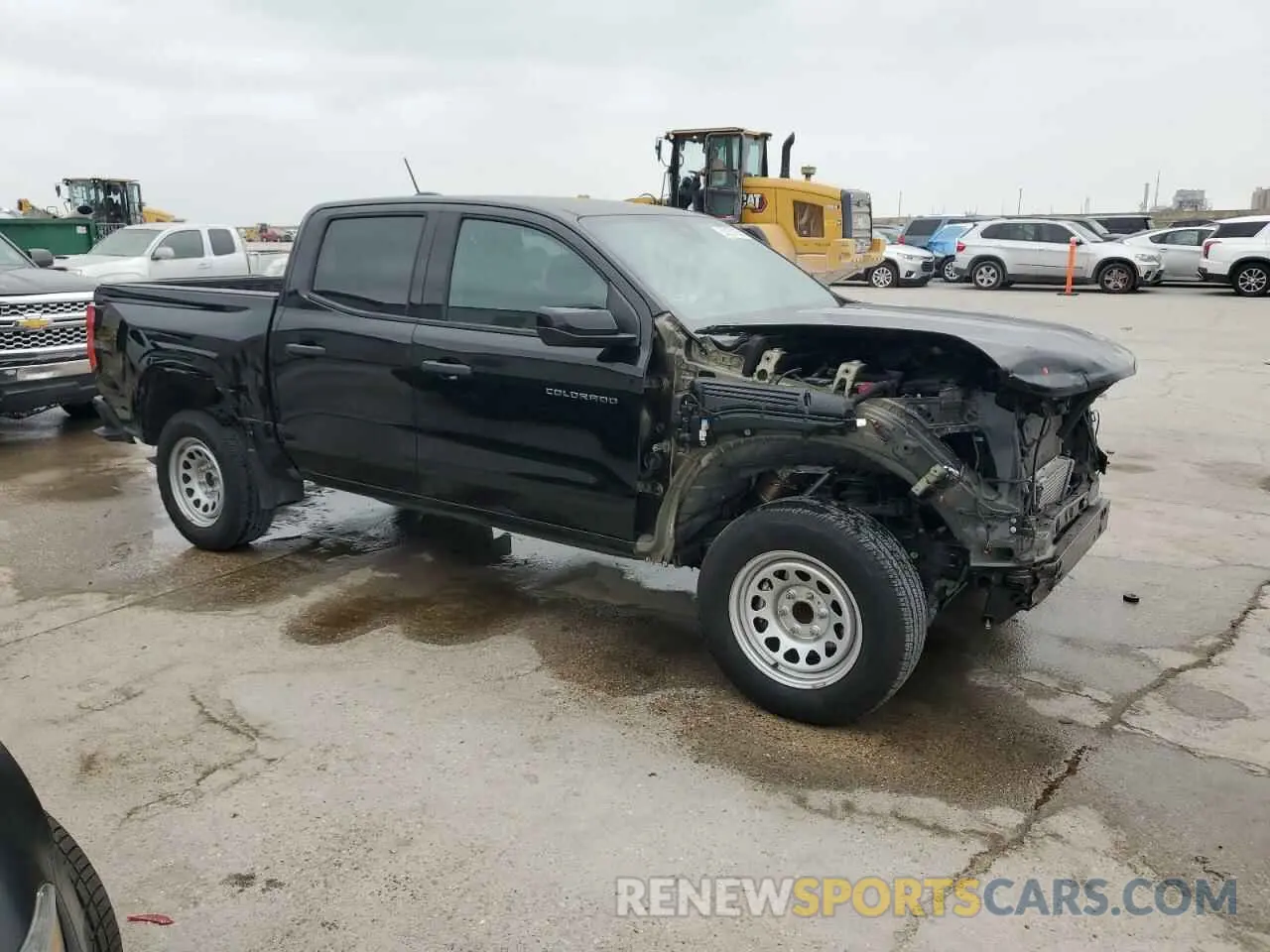 4 Photograph of a damaged car 1GCPSBEK3P1145343 CHEVROLET COLORADO 2023