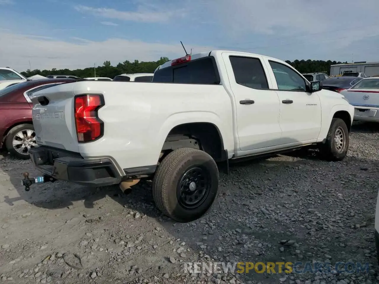 3 Photograph of a damaged car 1GCPSBEK5P1136711 CHEVROLET COLORADO 2023