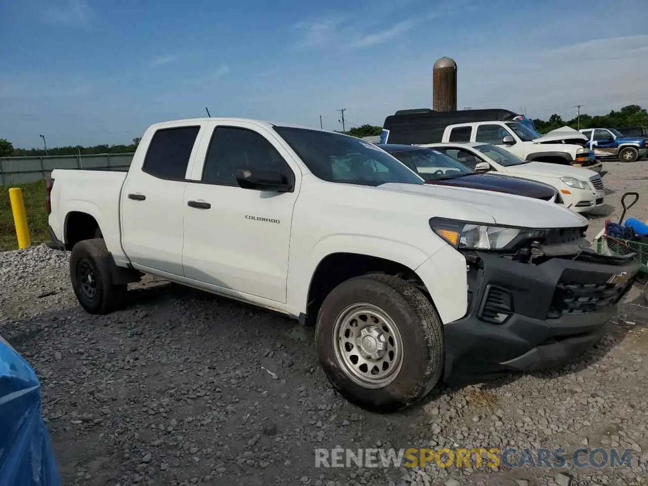 4 Photograph of a damaged car 1GCPSBEK5P1136711 CHEVROLET COLORADO 2023
